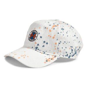 Cross‎ Colours Circle Embroidered Logo Dad Hat  Peace Sign Artful Spatters